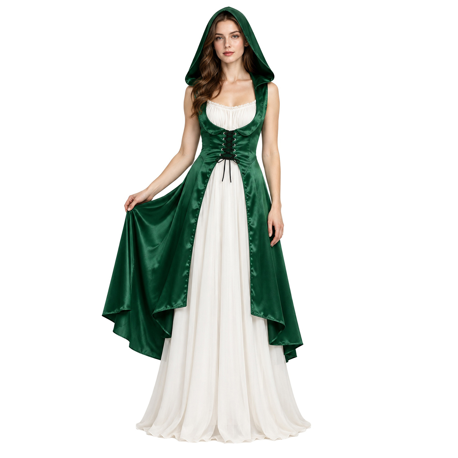 Women Medieval Renaissance Vic - огляд і ціна Lace Dress