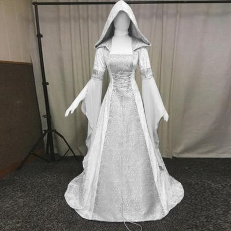 Women's Cosplay Costume Mediev - огляд і ціна Wedding Dress