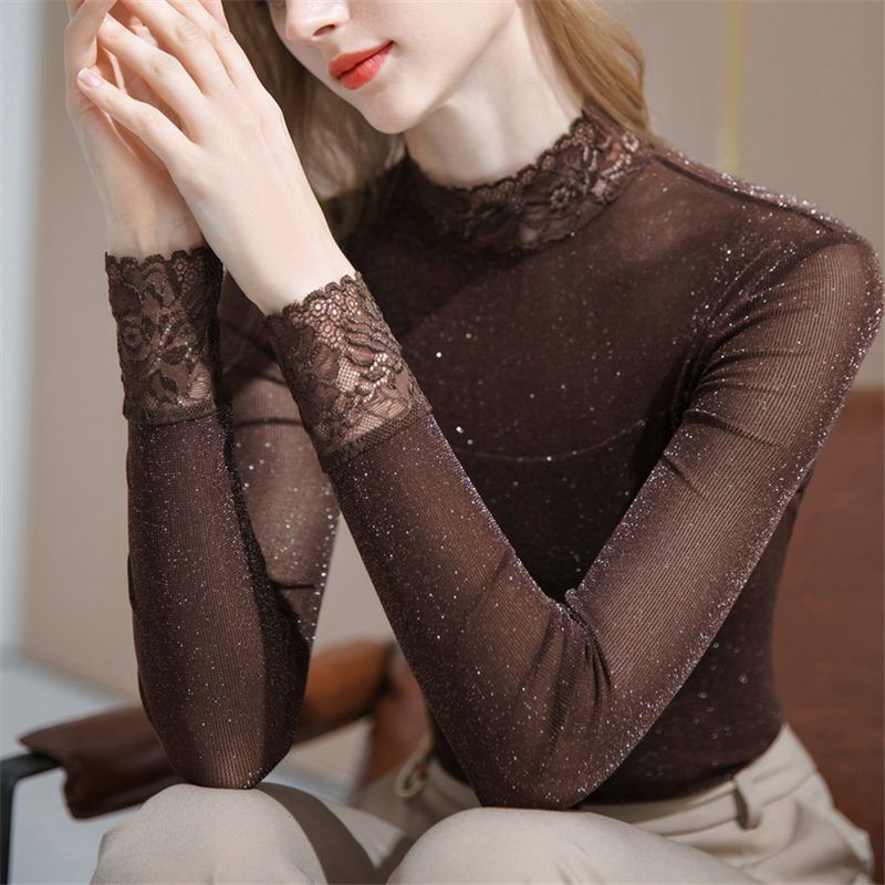 Fashion Gauze Bright silk Spli - огляд і ціна Silk Blouse