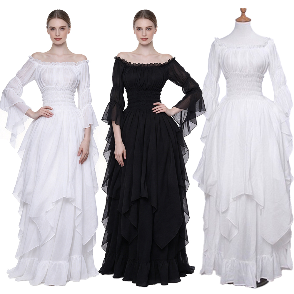 Medieval Dress Retro Off-The-S - огляд і ціна Lace Dress