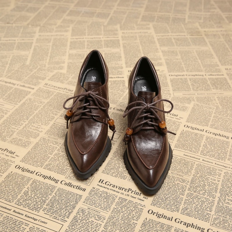 Retro Strappy Deep Mouth Singl - огляд і ціна Pump Heel Block