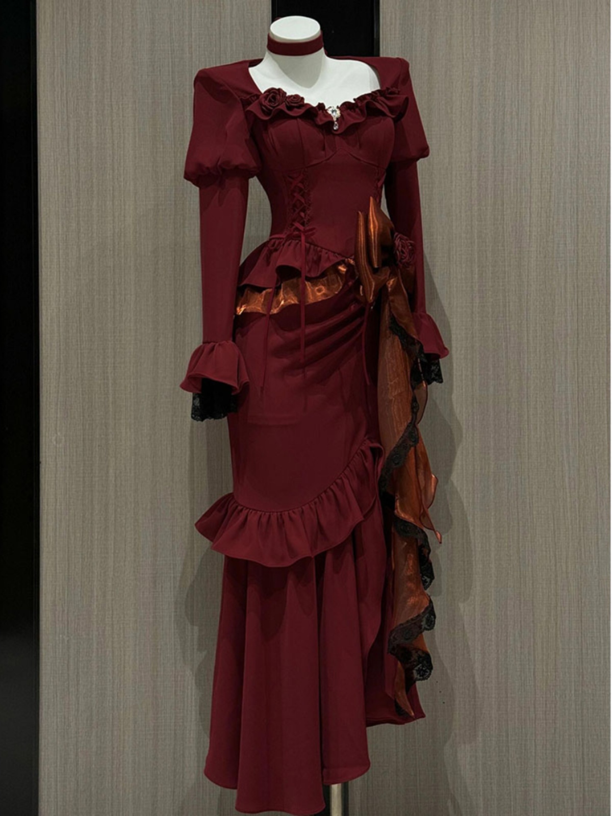 Spring Red Vintage Dress Women - огляд і ціна Women'S Red Formal Wear