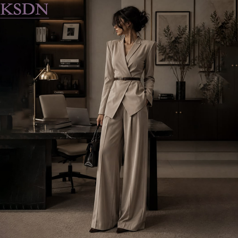 Skinny Belted Women's Suits Cu - огляд і ціна Womens Blazer