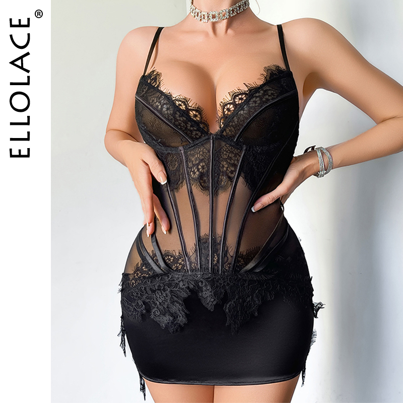 Ellolace Willowy Lingeries Set - огляд і ціна Lace Dress