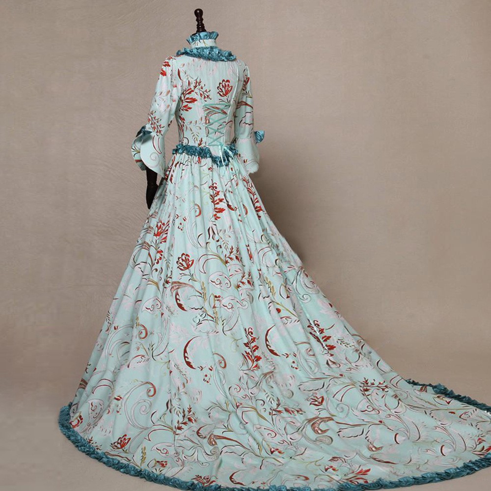 Printed Patchwork Dress Flared - огляд і ціна Evening Gown