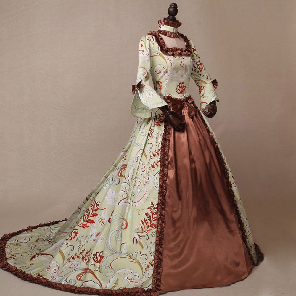 Printed Patchwork Dress Flared - огляд і ціна Evening Gown