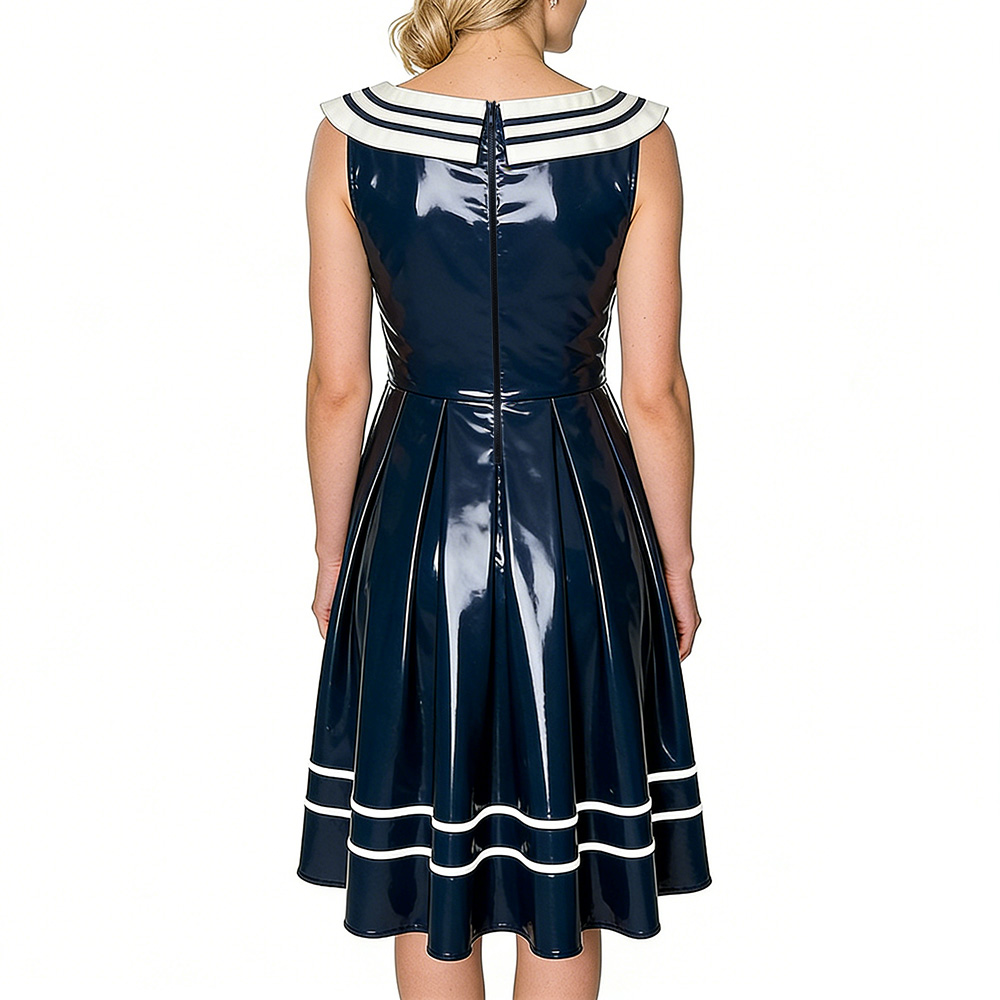 Vintage Sailor Dress for Women - огляд і ціна Midi Dress